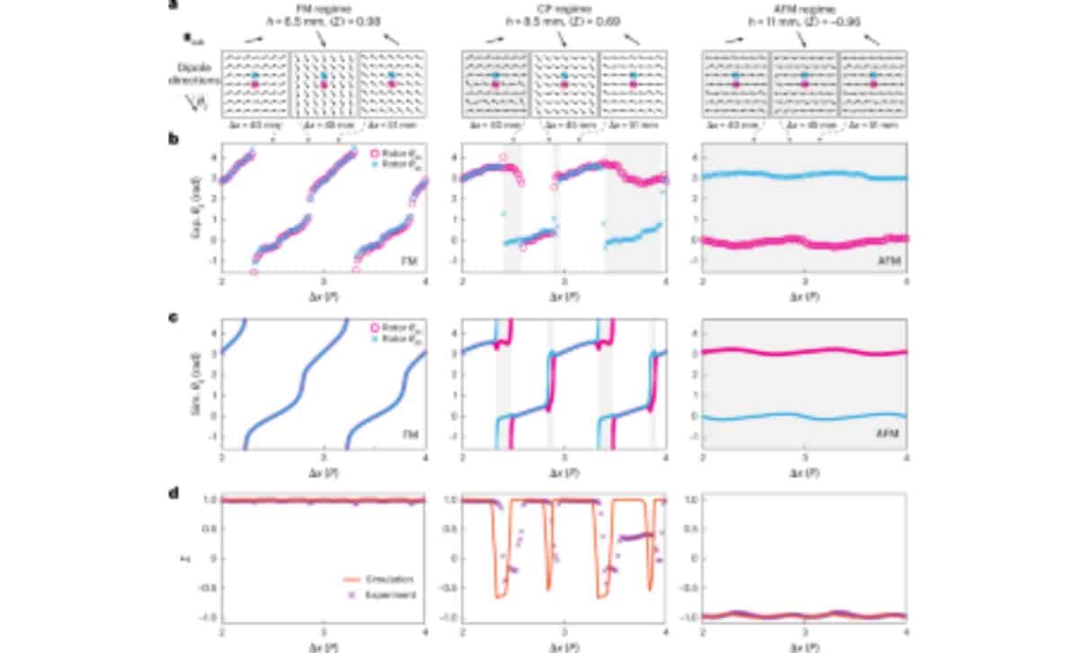 Magnetic Moment Settings and Dynamic Responses to Different H Types