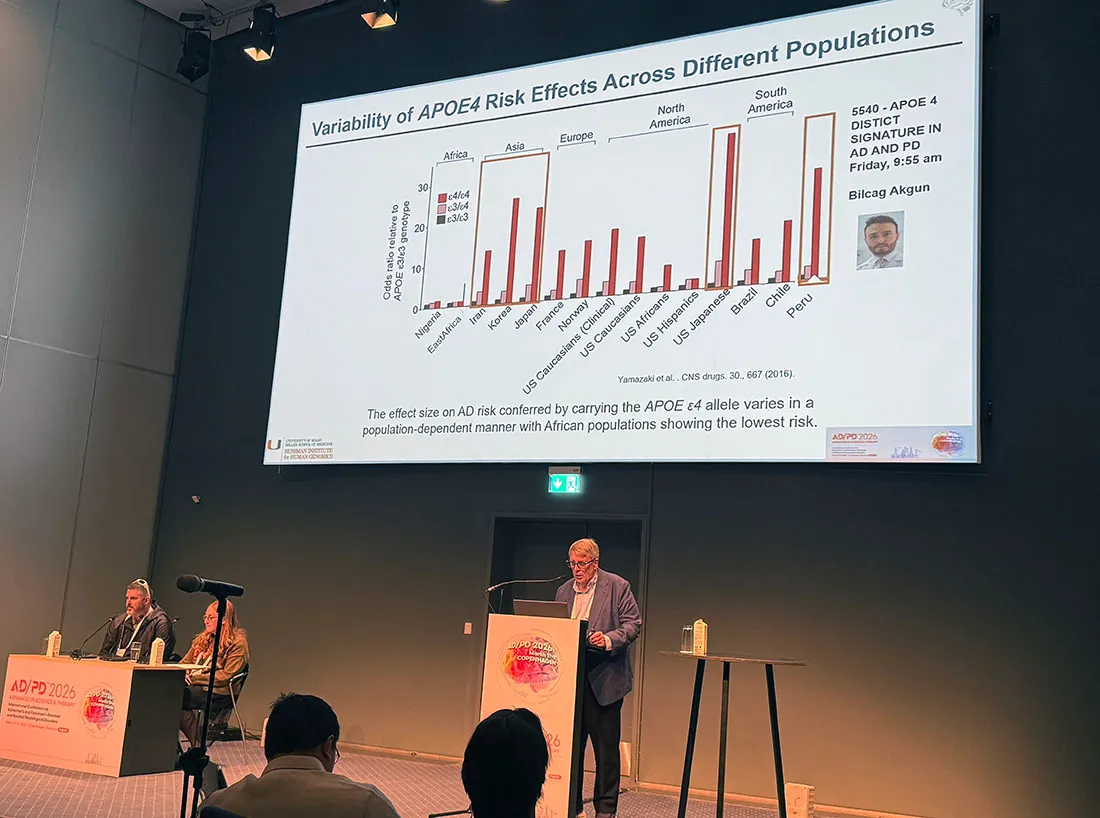 A version of the AD / PD 2026 conference hall with a slide titled
