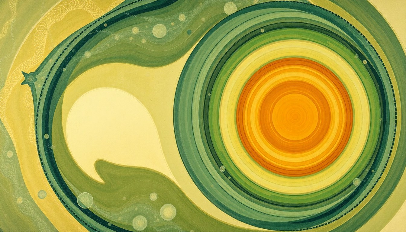 A well-designed image in green, brown and blue,​​​​​​​​​​​​​​​​​​​​​​​​​​​​​​​​​​​​​​​​​​​​​​​​​​​​​​​​​​​​​​​​​​​​​​​​​​​​​​​​​​​​​​​​​​​​​​​​​​​​​​​​​​​​​​​​​​​​​​​​​​​​​​​​​​​​​​​​​​​​​​​​​​​​​​​​​​​​ that the botanical correct geometric arcs, circles, and spirals represent the energy and complex structures of the genome.