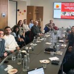 Dr. Liyong Wang spoke on stage at the Alzheimer's/Parkinson's Disease conference